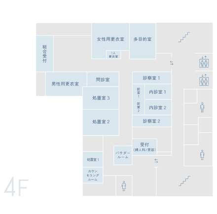 フロアマップ4F
